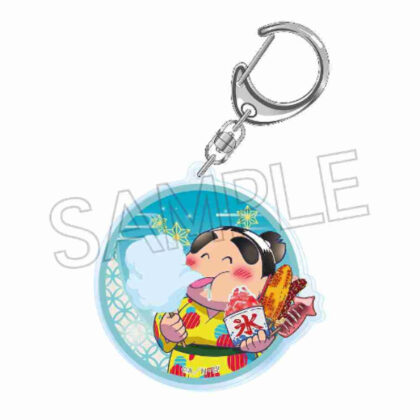 (s)忍たま乱太郎 アクリルキーホルダー -夏祭りの段-福富しんべヱ 送料別880円