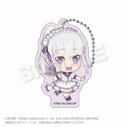 (s)Re:ゼロから始める異世界生活 アクリルキーホルダー(ミニダイナーVer.) エミリア 送料別880円