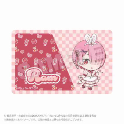 (s)Re:ゼロから始める異世界生活 ICカードステッカー(ミニダイナーVer.) ラム 送料別880円