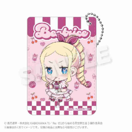(s)Re:ゼロから始める異世界生活 PUレザーパスケース(ミニダイナーVer.) ベアトリス 送料別880円