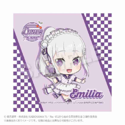 (s)Re:ゼロから始める異世界生活 ミニタオル(ミニダイナーVer.) エミリア 送料別880円