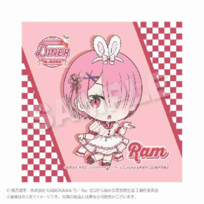 (s)Re:ゼロから始める異世界生活 ミニタオル(ミニダイナーVer.) ラム 送料別880円