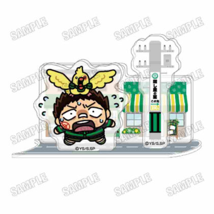(s)SAKAMOTO DAYS 描き起こしミニアクリルジオラマ 4眞霜平助 送料別880円