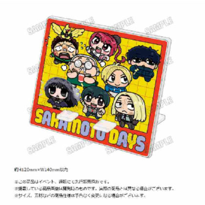 (s)SAKAMOTO DAYS 描き起こしアクリルマルチスタンド 送料別880円