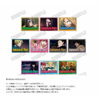 (s)SAKAMOTO DAYS 場面写アクリルバッジコレクション Vol.2 送料別880円