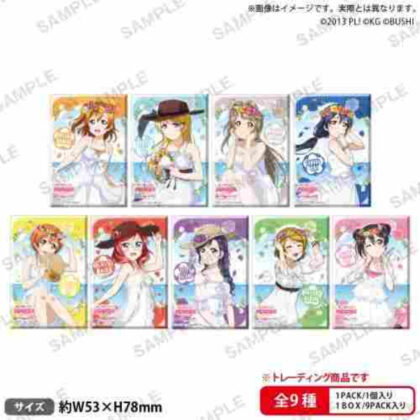 ラブライブ!スクールアイドルフェスティバル しかくい缶バッジコレクション μ's プールver.