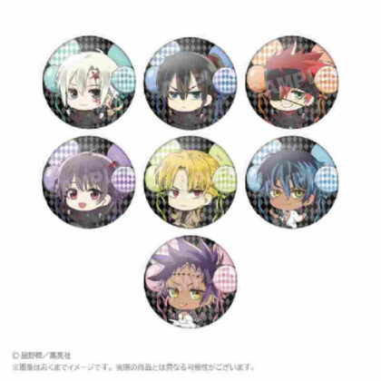 (s)D.Gray-man トレーディングばるんこ缶バッジ 送料別880円