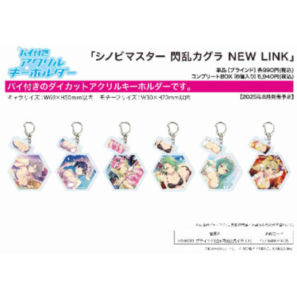 (s)パイ付きアクリルキーホルダー シノビマスター 閃乱カグラNEW LINK 02 BOX1(公式イラスト) 送料別880円
