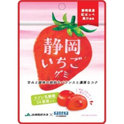 カネカ 静岡いちごグミ ラブレ乳酸菌入４０ｇ  【購入入数１０個】