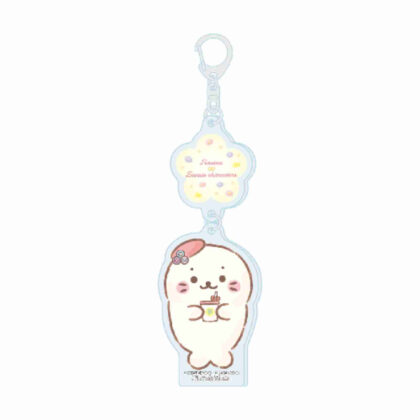 (s)連結アクリルキーホルダー しろたん×サンリオキャラクターズ 01 しろたん(コラボイラスト) 送料別880円