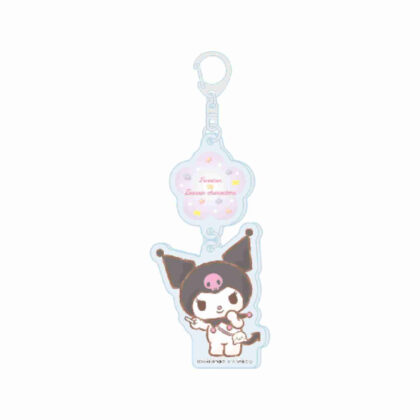 (s)連結アクリルキーホルダー しろたん×サンリオキャラクターズ 05 クロミ(コラボイラスト) 送料別880円