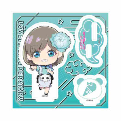 (s)アクリルスタンドプレート ラブライブ!スーパースター!! 35チャイナメイド風衣装Ver. 唐可可(ミニキャライラスト) 送料別880円