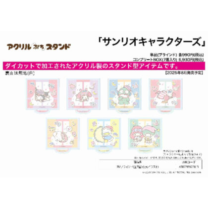 (s)アクリルぷちスタンド サンリオキャラクターズ 03 公式イラスト 送料別880円
