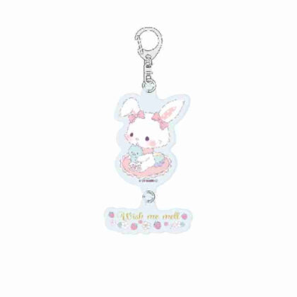 (s)連結アクリルキーホルダー ウィッシュミーメル 04 ふわふわぬいぐるみハグ(公式イラスト) 送料別880円