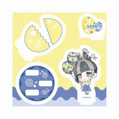 (s)アクリルスタンドプレート まいまいまいごえん 57ライオン(ミニキャライラスト) 送料別880円