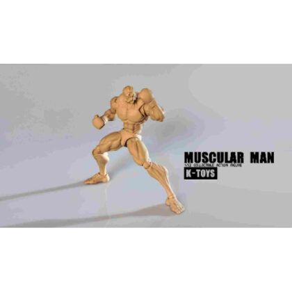 (s)K-Toys 1/12スケール 可動フィギュア 筋肉質男性素体 KT01C 日焼け肌 送料別880円