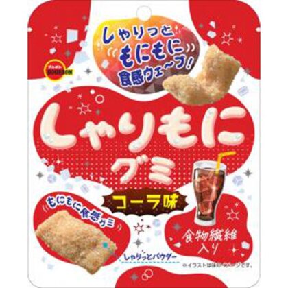 ブルボン しゃりもにグミ コーラ味５７ｇ □お取り寄せ品 【購入入数１２０個】