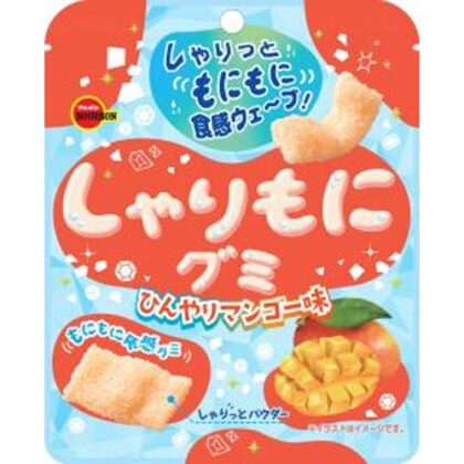 ブルボン しゃりもにグミひんやりマンゴー味 ５７ｇ □お取り寄せ品 【購入入数１０個】