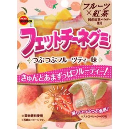 ブルボン フェットチーネグミつぶつぶフルーツティー  【購入入数１０個】