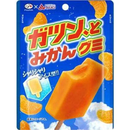 不二家 ガツン、とみかんグミ ５３ｇ △ 【購入入数１０個】【数量限定】◆