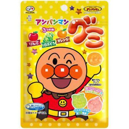 不二家 アンパンマングミ ５０ｇ △ 【購入入数１０個】【数量限定】◆