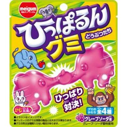 明治ガム ひっぱるんグミどうぶつたち ２３ｇ △ 【購入入数１４個】