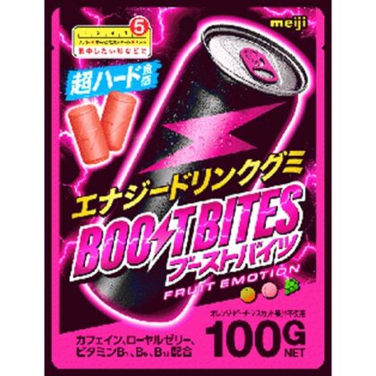 明治 ブーストバイツ フルーツエモーション１００ｇ □お取り寄せ品 【購入入数７２個】