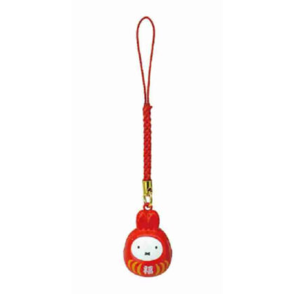 (s)miffy 福だるま 根付け鈴 送料別880円
