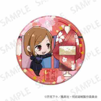 呪術廻戦 きらきら缶バッジ+75 Enjoy Japanver. 釘崎野薔薇