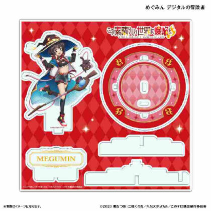 (s)この素晴らしい世界に爆焔を! ステージアクリルスタンド めぐみん デジタルの冒険者 送料別880円