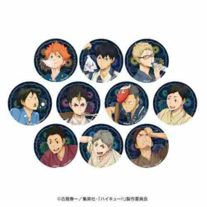 アニメ「ハイキュー!!」 PACHITバッジコレクション