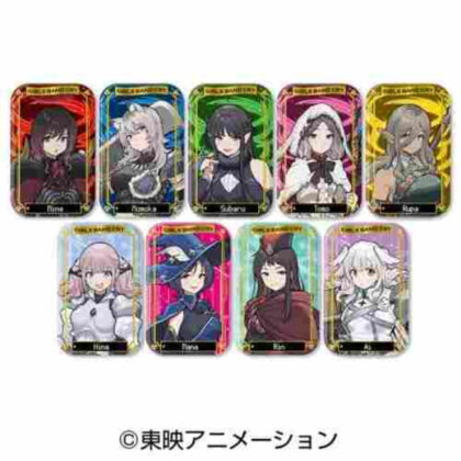 ガールズバンドクライ ホイルまるかくカンバッジ2