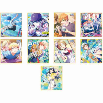 (s)プロジェクトセカイ カラフルステージ! feat.初音ミク ミニ色紙コレクション 第50弾B 鍛えてFLY!Muscle Trai 送料別880円