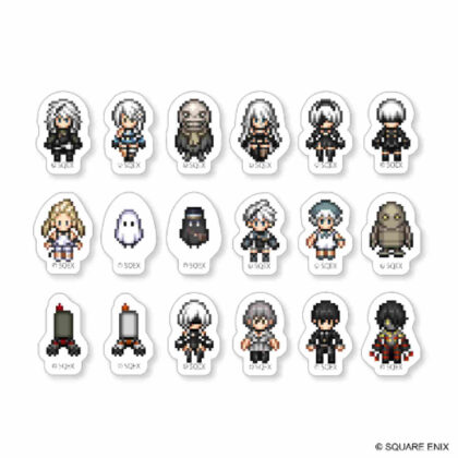 NieR Series フレークシール ドット絵ver.