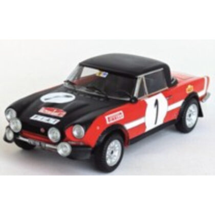 フィアット124スポーツスパイダー 1972年アルペンベルトラリー 1位 #1 Hakan Lindb