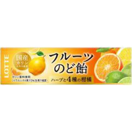 ロッテ フルーツのど飴 １１粒  【購入入数１０個】
