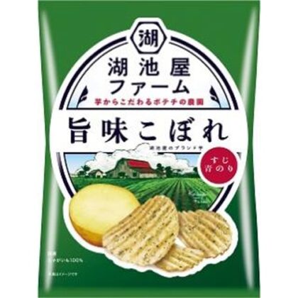 湖池屋ファーム 旨味こぼれ すじ青のり △ 【購入入数１２個】