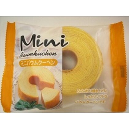 タイヨーフーズ ミニバウムクーヘン ８３ｇ △ 【購入入数３０個】