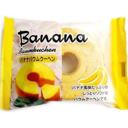 タイヨーフーズ バナナバウムクーヘン８３ｇ  【購入入数３０個】
