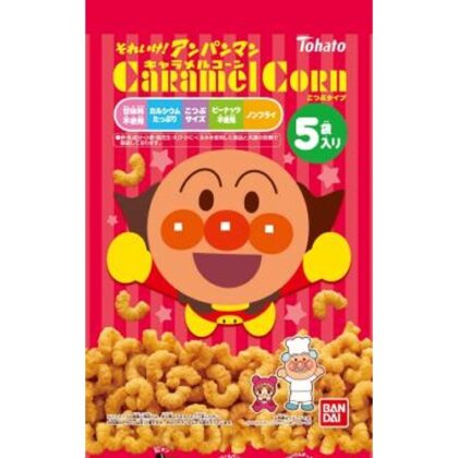 東ハト アンパンマンキャラメルコーン ５袋 △ 【購入入数１２個】