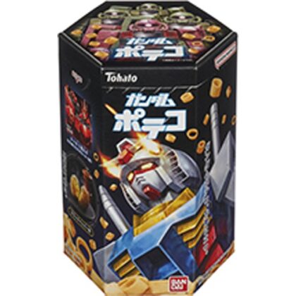 東ハト ガンダムポテコ ブラックペッパー味２３ｇ △ 【購入入数６個】