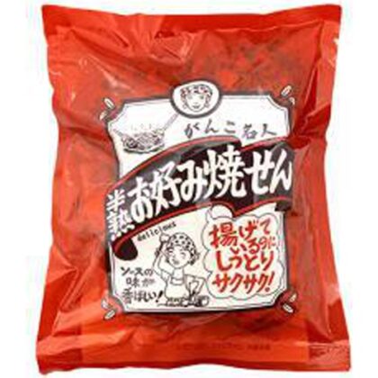 まるせん米菓 半熟お好み焼せん７０ｇ □お取り寄せ品 【購入入数１２個】［入荷までお時間がかかります］