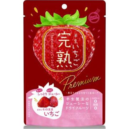 完熟フルーツ 半生いちご４５ｇ □お取り寄せ品 【購入入数２４個】