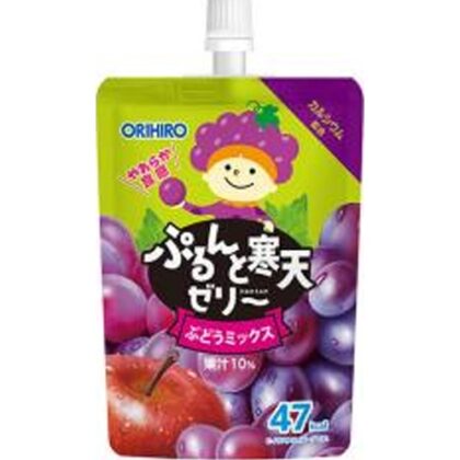 ぷるんと蒟蒻ゼリースタンディングぶどうミックス □お取り寄せ品 【購入入数４８個】