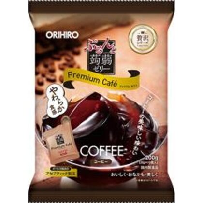 ぷるんと蒟蒻ゼリー プレミアムカフェコーヒー味 □お取り寄せ品 【購入入数１２個】
