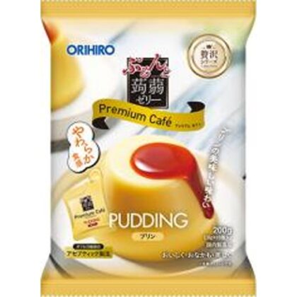 オリヒロプランデュ ぷるんと蒟蒻ゼリープレミアムカフェプリン □お取り寄せ品 【購入入数１２個】