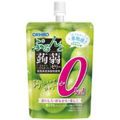 オリヒロプランデュ 蒟蒻ゼリーＳＴシャインマスカット１３０ｇ  【購入入数８個】