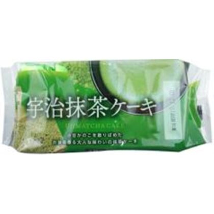 アッシュフードエンターテイメント 宇治抹茶ケーキ ５個 △ 【購入入数１６個】