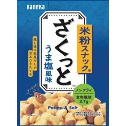 カネカ 米粉スナック うま塩風味３５ｇ □お取り寄せ品 【購入入数４８個】