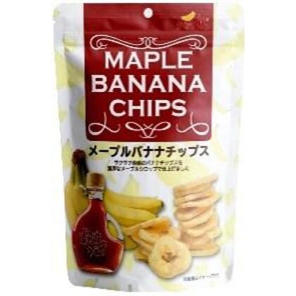 メープルバナナチップス １６０ｇ □お取り寄せ品 【購入入数２４個】